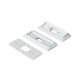 Suport pentru doză electrică G4 Doorbell Pro PoE UniFi Ubiquiti, Alb, UACC-G4 Doorbell Pro PoE-Gang Box-White